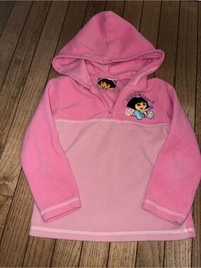 Vintage- 2006 Dora Explorer Pink Pullover